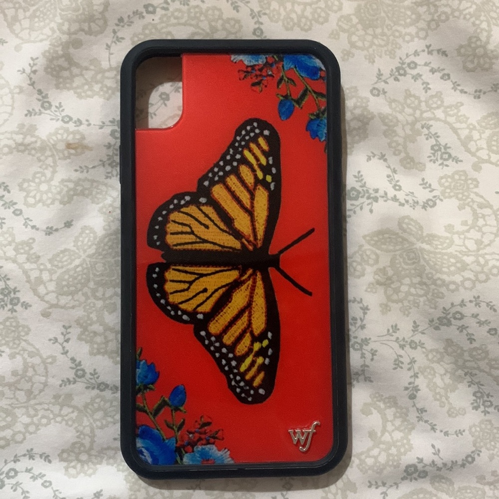 Wildflower Butterfly iPhone XR Case